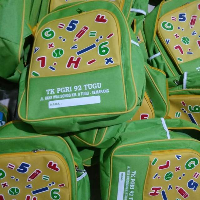 Tas anak TK/paud custom..
