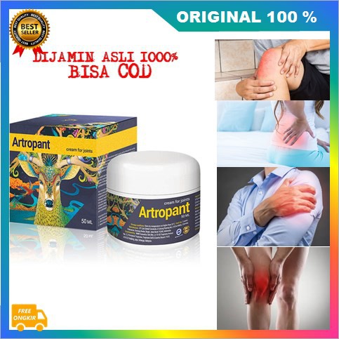 [BISA COD] Obat Nyeri Sendi Antropant Cream ASLI