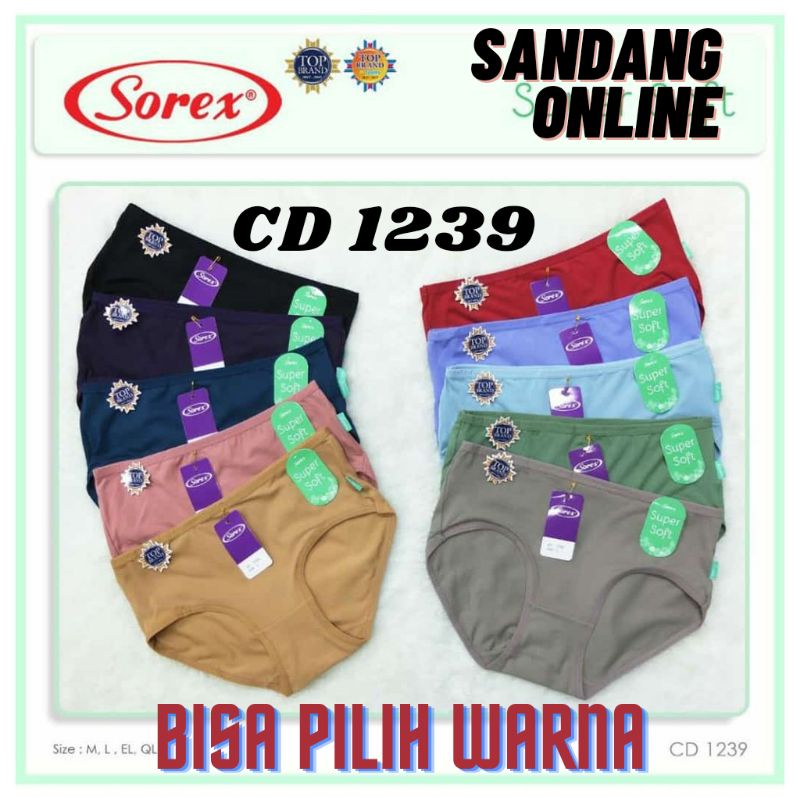 Celana Dalam CD Sorex 1239  SUPER SOFT ASLI SOREX