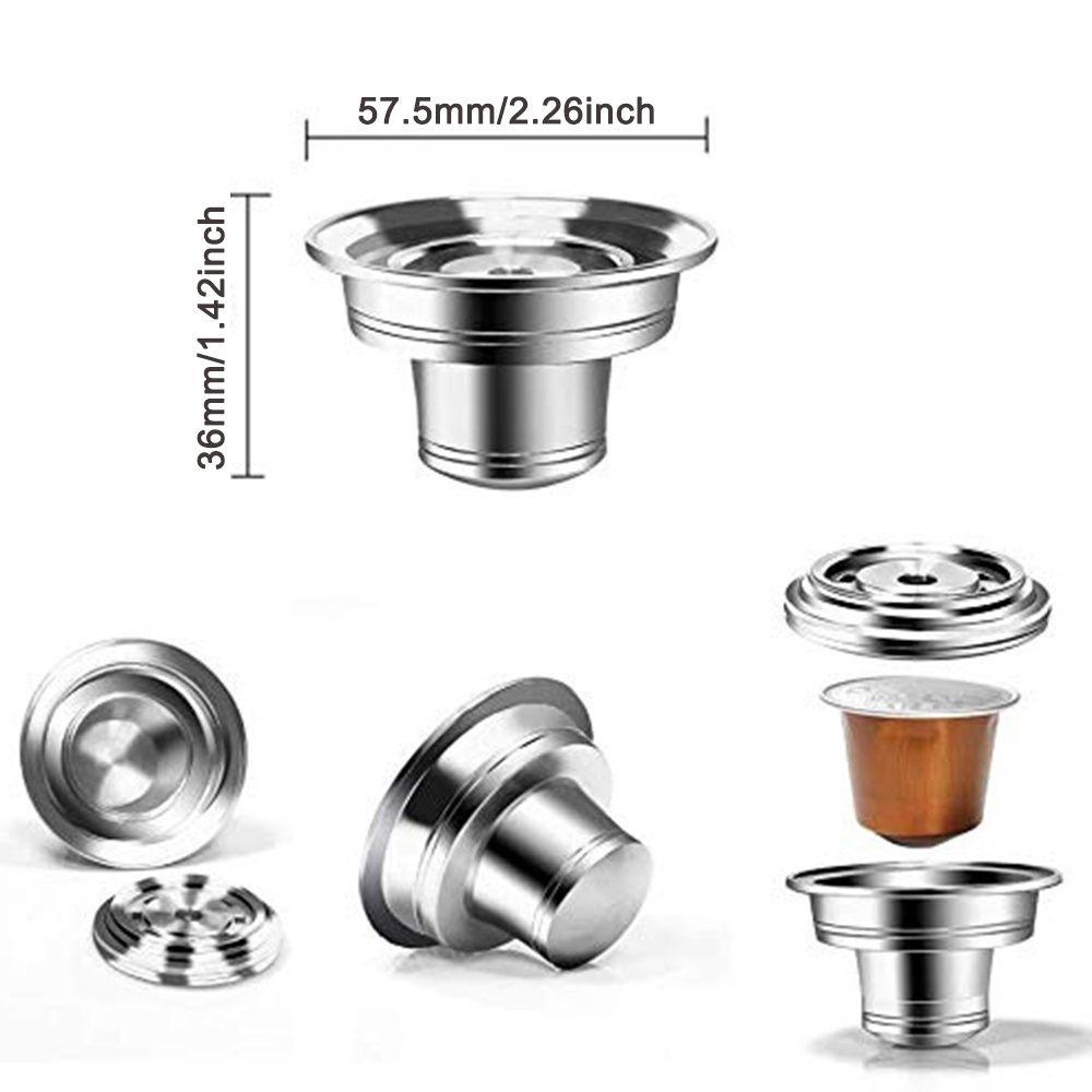 Solighter Coffee Capsule Adapter Bar Reusable Coffee Pods Konversi Ke Holder Kompatibel Dengan Dolce Gusto Kapsul Original