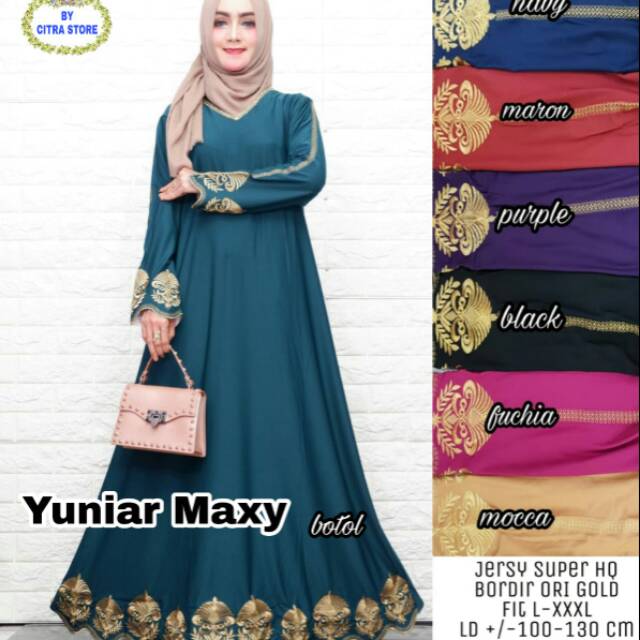 YUNIAR MAXY dress muslim //original