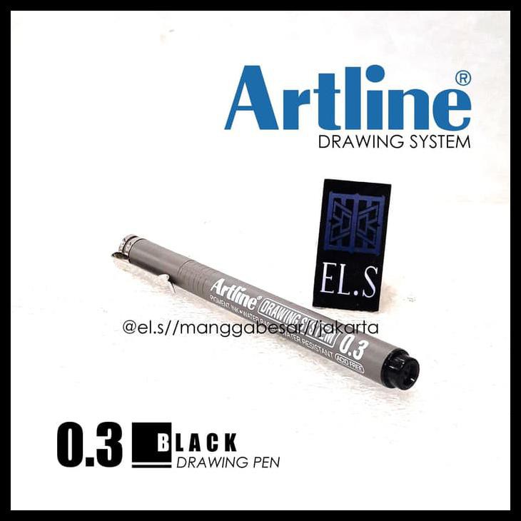 

Artline Drawing System 03 Black ( Drawing Pen )