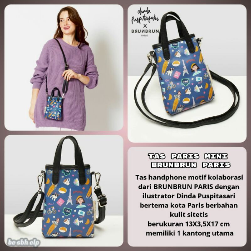 Tas Paris Mini - Brunbrun Paris