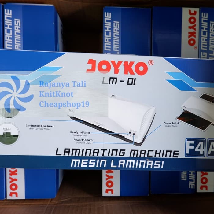 

Mesin Laminating Joyko LM-01 F4 A4 Alat Laminasi Folio RJT