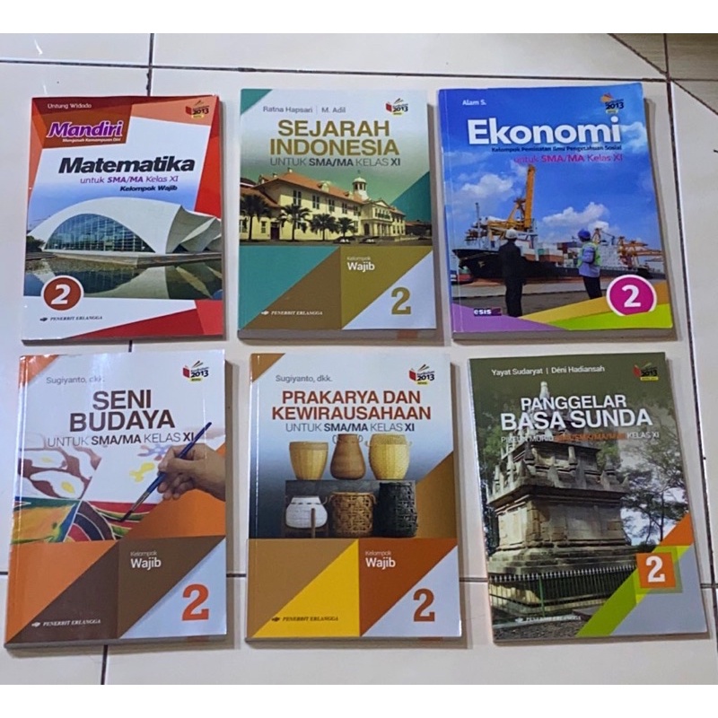 

BUKU BEKAS ERLANGGA KELAS 12 HARGA 25RB-50RB SAJA