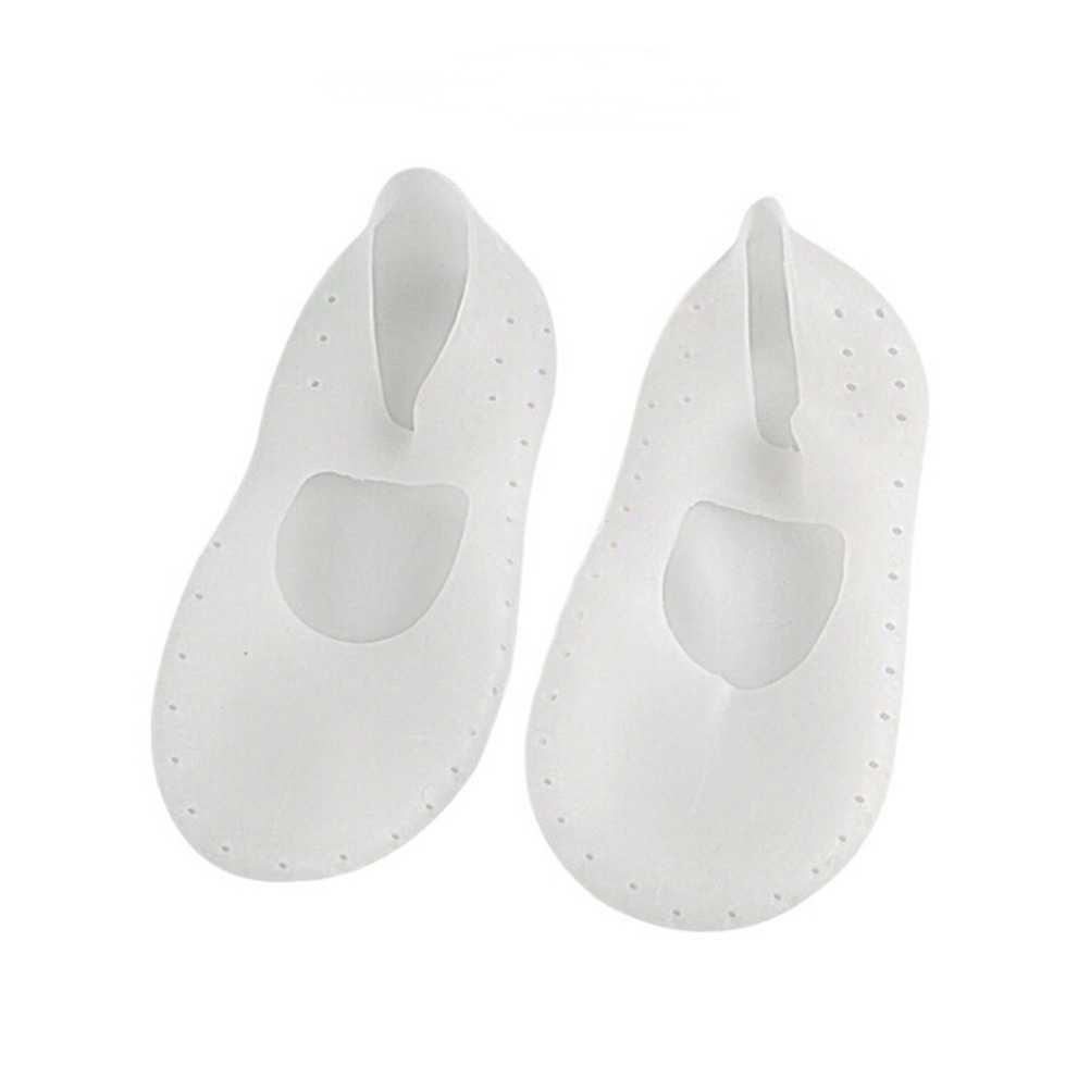 (100% BARANG ORI) Soumit Kaos Kaki Sepatu Shock Absorb Silicone Gel Anti Slip 2PCS MJ004