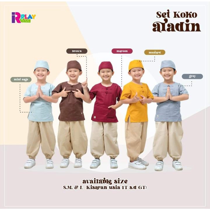 set koko aladin anak
