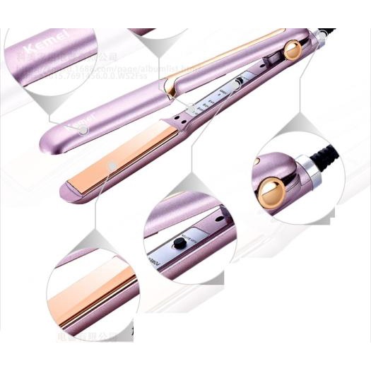 KEMEI ORIGINAL 459 hair straightener catok sisir pelurus rambut