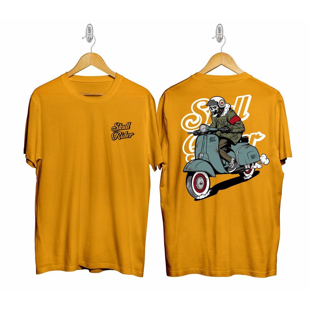 GG Kaos distro pria VESPA original kualitas premium bahan tebal