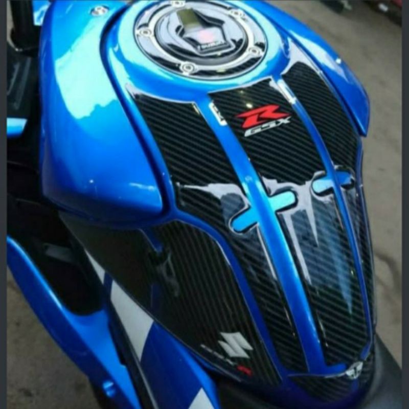Stiker Sticker Resin Timbul Tankpad Tank Protector Suzuki GSX R 150 premium
