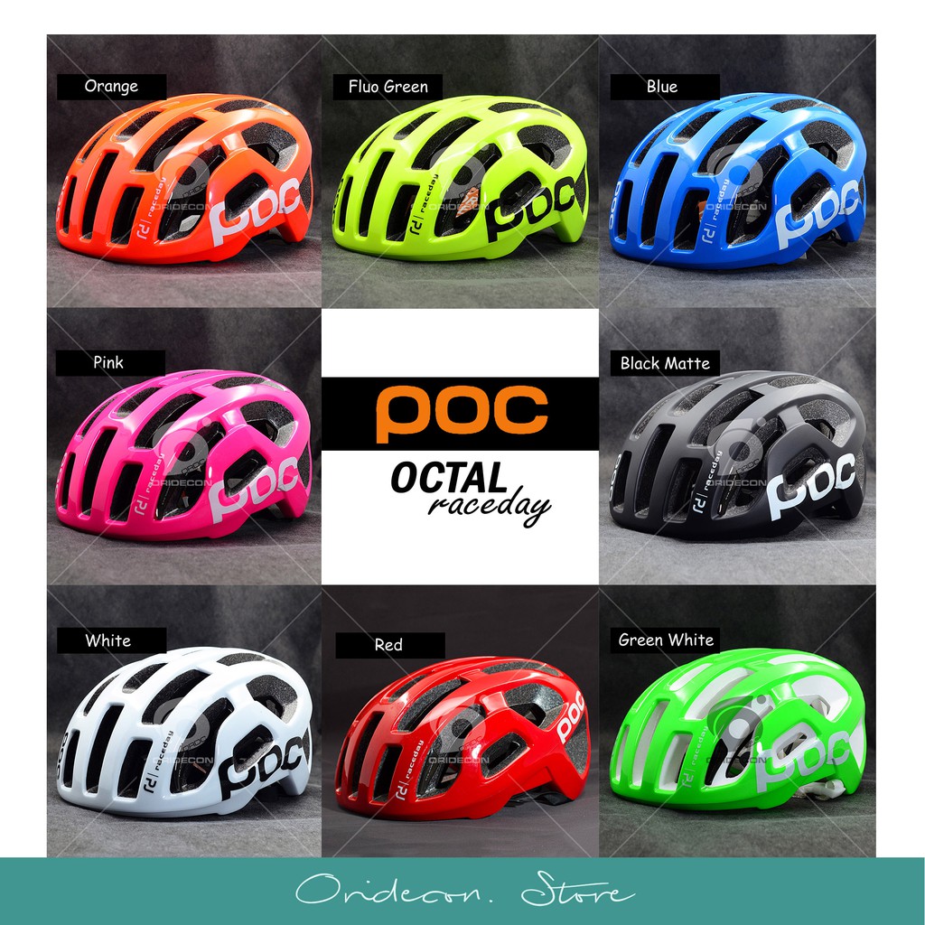 Helm Sepeda Roadbike MTB Sepeda Lipat POC Octal Raceday Cycling Helmet