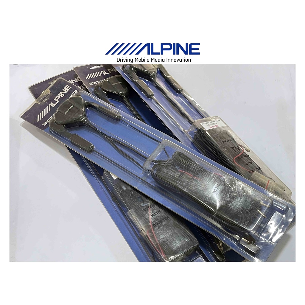 Alpine Antena TV Mobil Diversity with Booster Universal