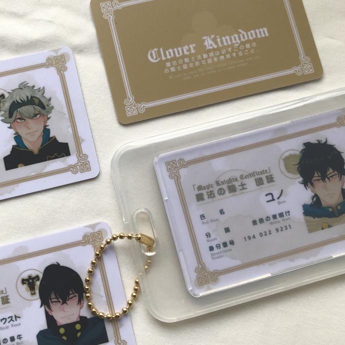 

Grosir Black Clover Id Card by hi.kiui
