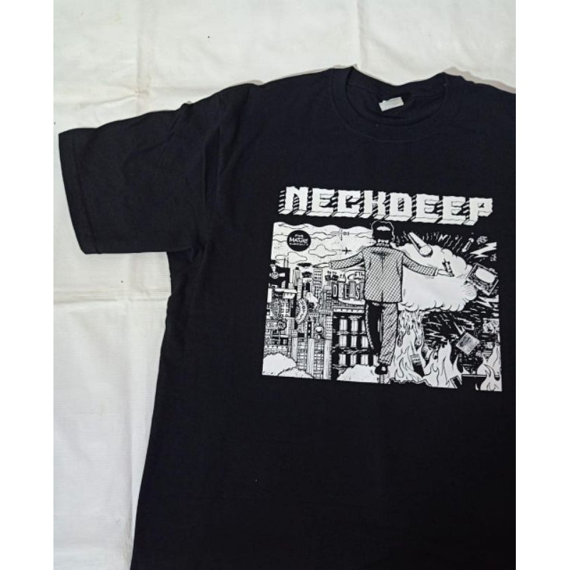 kaos band tshirt NECKDEEP