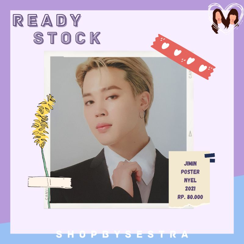 OFFICIAL POSTER NYEL 2021 BTS (JIMIN SUGA HOSEOK)