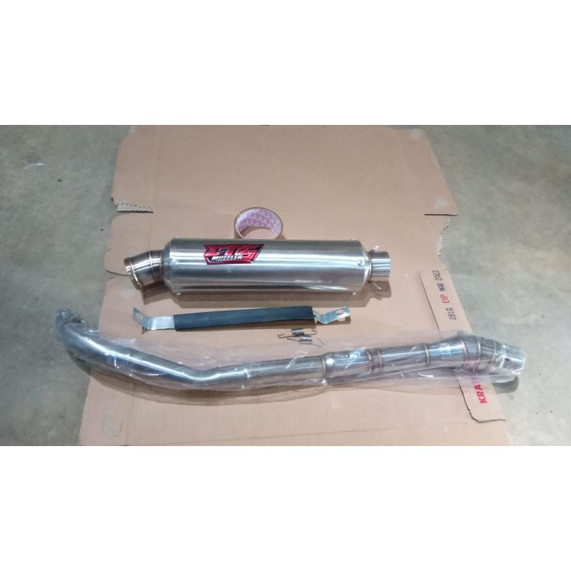 KNALPOT RACING CTS GENTONG PNP JUPITERZ1 VEGA KARISMA SHOGUN SMASH REVO SUPRA BLADE C70 GRAND ASTREA