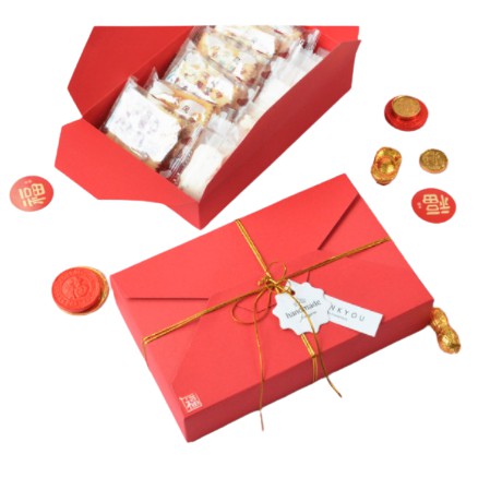 

Box Kotak Premium Polos natal tahun baru christmas / lebaran sovenir tatakan rata