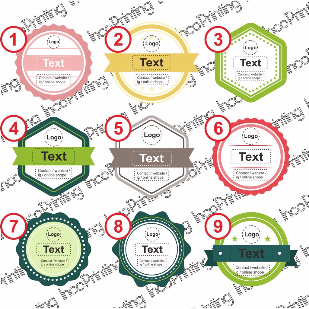 

LABEL STIKER FREE DESAIN / LABEL STIKER CHROMO +CUTTING