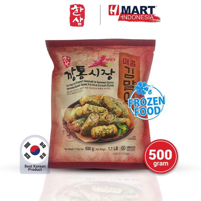 

Gimmari Spicy - Korean Deep Fried Seaweed Roll 500g