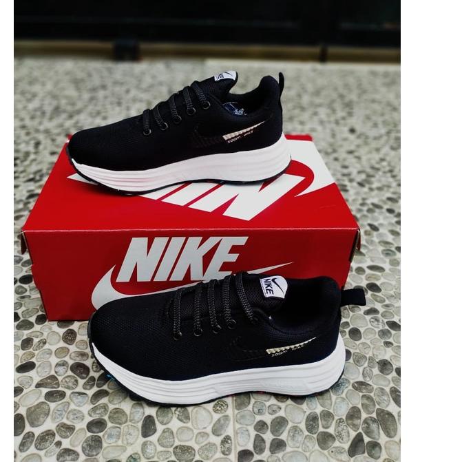 ル SEPATU SEKOLAH ANAK ANAK WARNA HITAM/ NIKE KIDS/ UKURAN 33-37 Miliki
