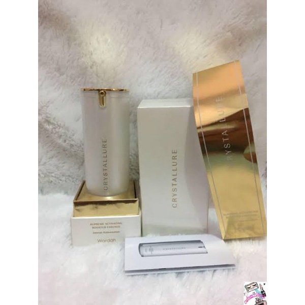 ☃Cutezz_Ching1☃Wardah Crystallure Supreme Activating Booster Essence 30ml