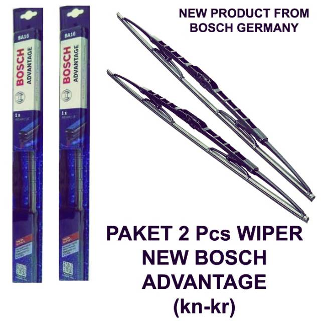 Wiper blade agya / ayla bosch advantage 21 inch dan 14 inch