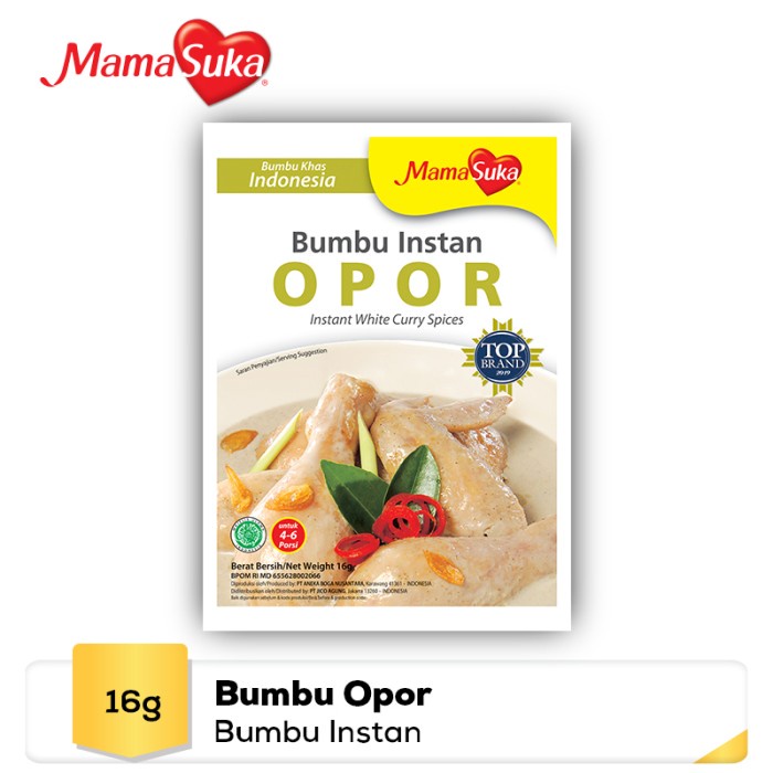 

Mama suka bumbu opor