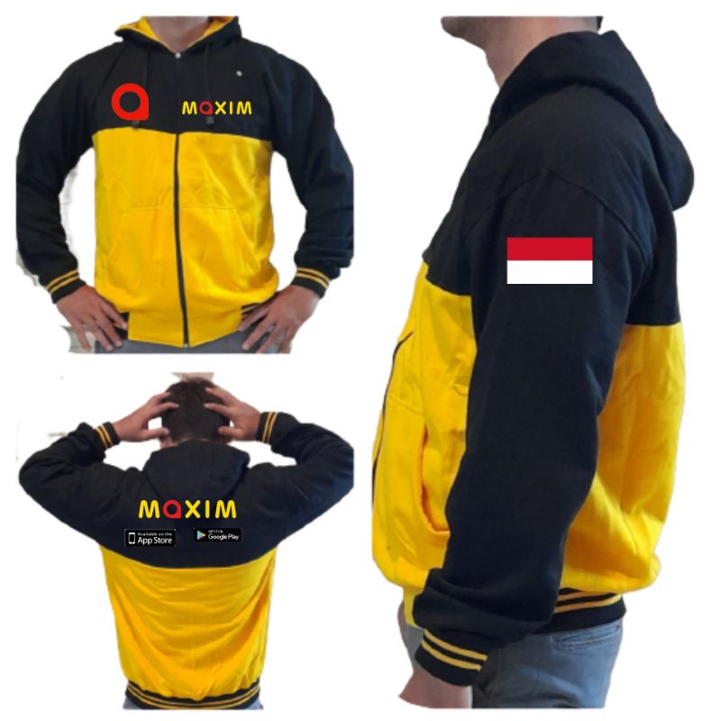 JAKET Varsity Hoodie MAXIM FULL BORDIR