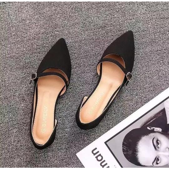 SEPATU FLATSHOES CASUAL CANTIK ELEGANT TERMURAH FF-07