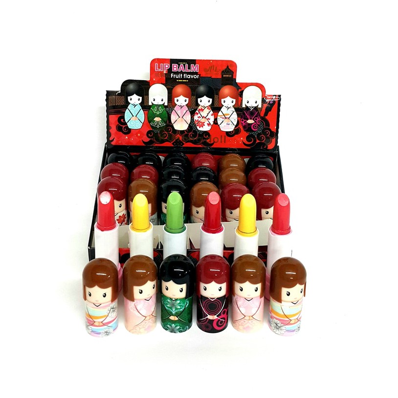 LIP BALM KIMONO DOLL harga satu bok isi.24