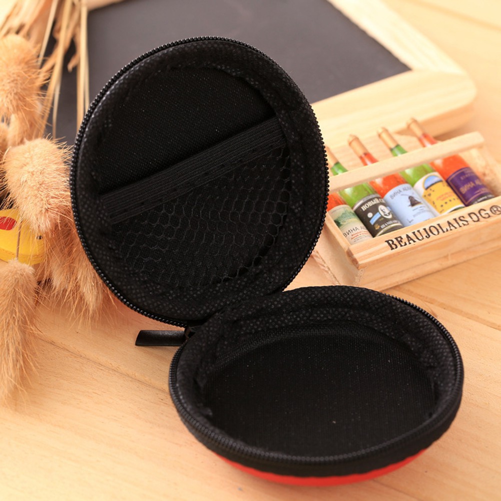 Dompet Koin Headset Bulat Serbaguna