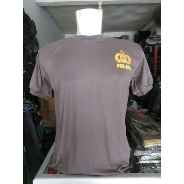 Kaos Dalam Coklat Polri