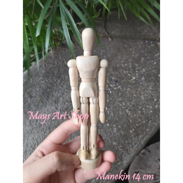 

Manekin Kayu - 20 cm / Wooden Mannequin / Manikin Kayu - Kecil (14cm)