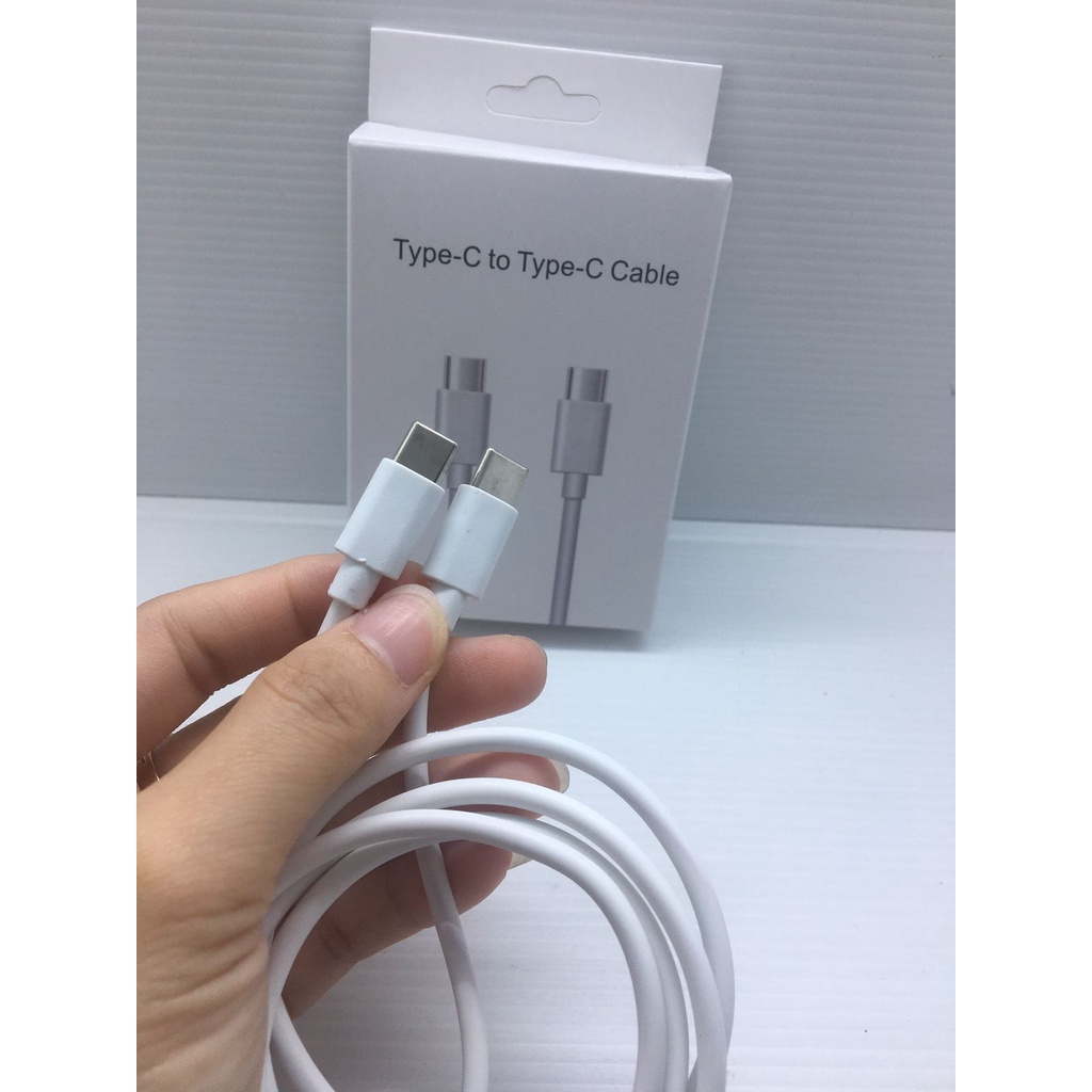 KABEL DATA SAMSUNG tipe c to tipe c ( A53 A33 5G A70 A71 A80 A72 A52 M51 M62 S20 ULTRA USB tipe C TO tipe C )