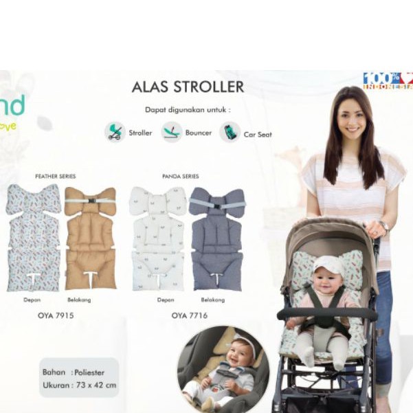 Alas Stroler 3in1 PANDA Series Omiland OYA7716