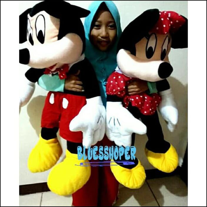 Boneka Mickey Mouse Jumbo / Boneka Mini Mouse Jumbo