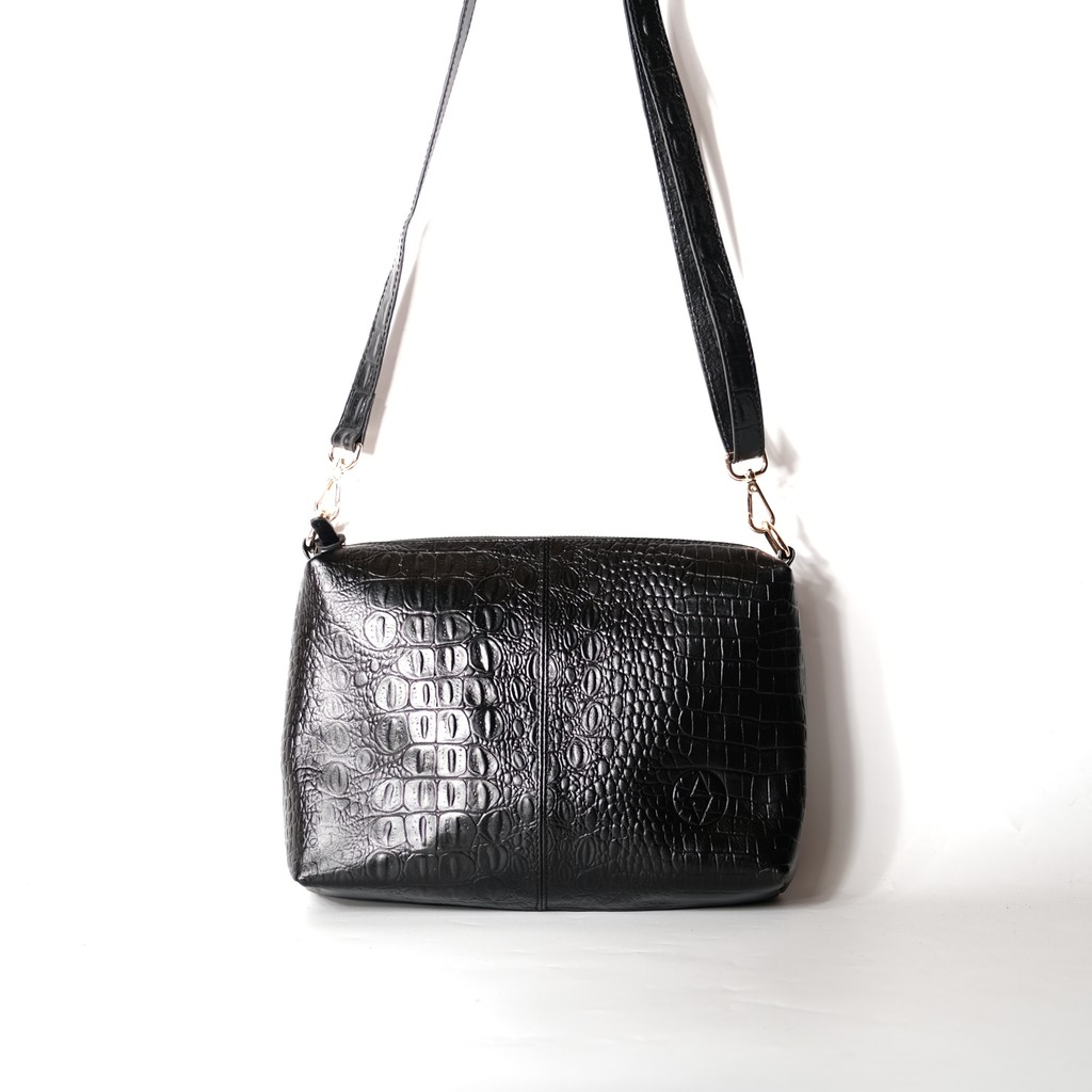 Sendy Leather QUEEN Tas Selempang Sling Bag Cewek Kulit