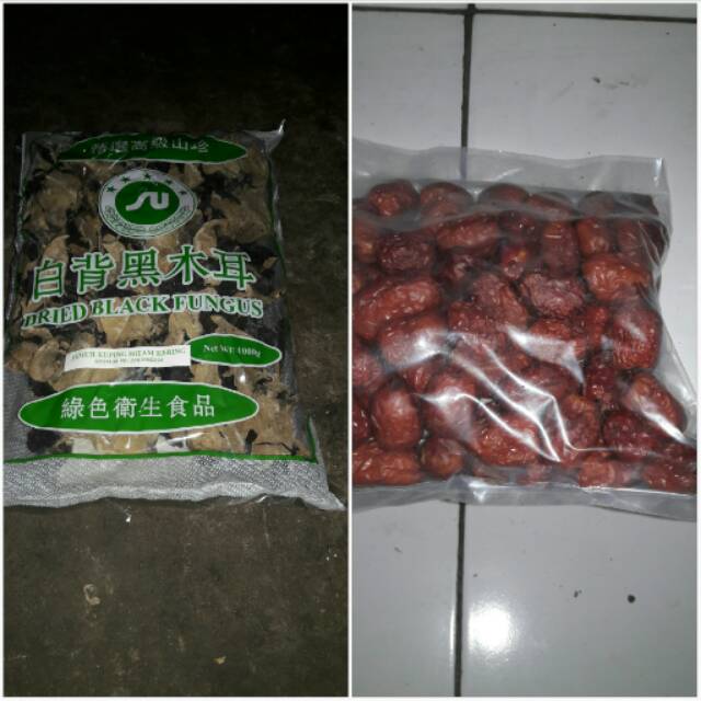 

Jamur hitam putih 1kg n angco 1/2 kg