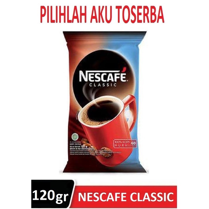 

vf2011vf Kopi Nescafe Classic 120 Gram (Harga Satuan) Ds20X11