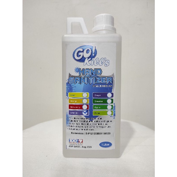 HAND SANITIZER CAIR 1 LITER, HAND SANITIZER MURAH