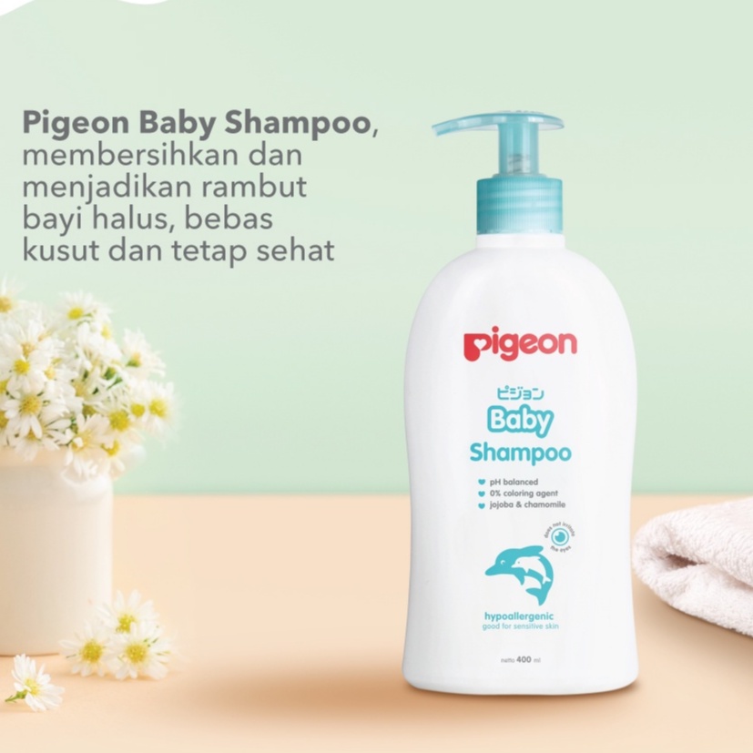 PIGEON Baby Shampoo Chamomile 400Ml | Shampoo Bayi