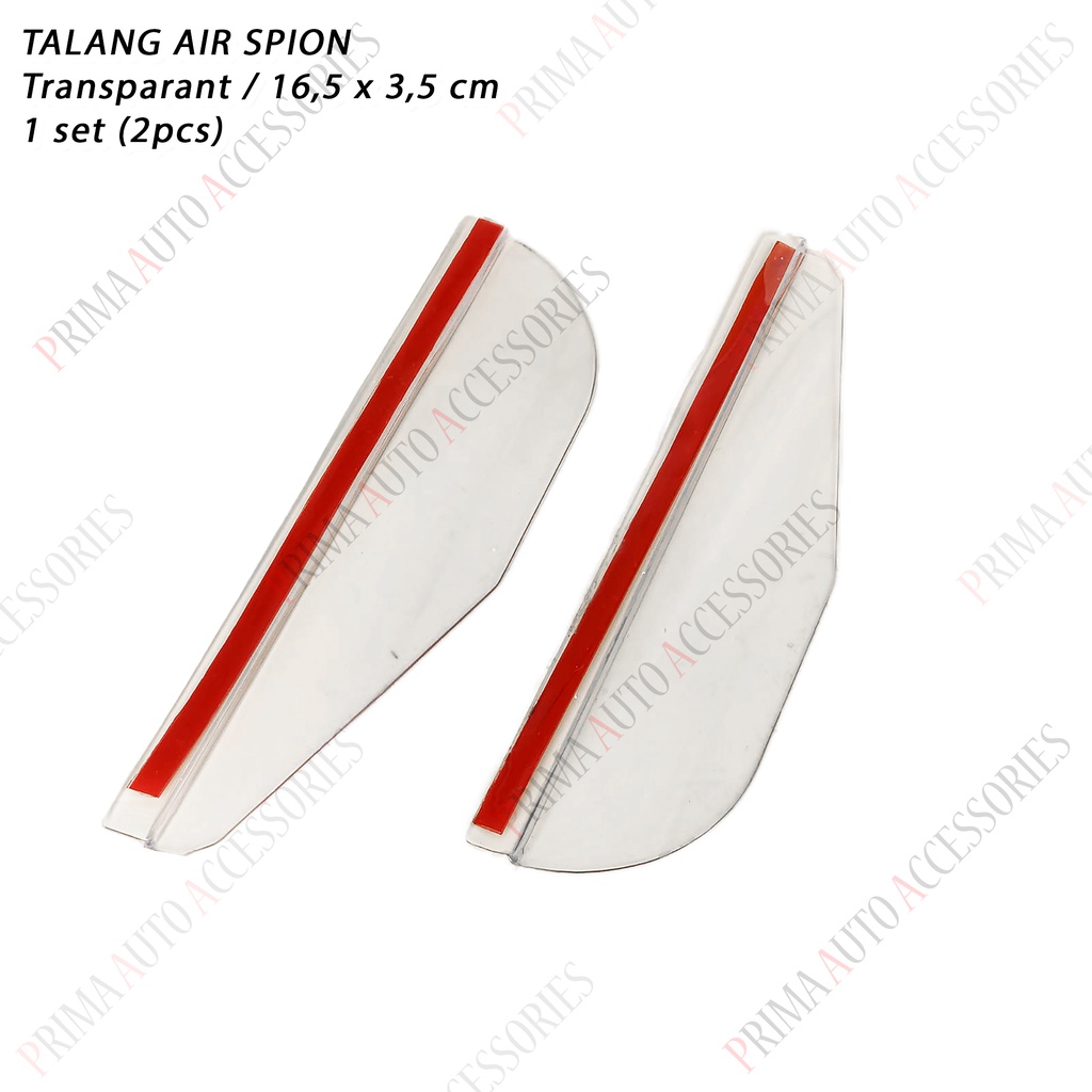 Talang Air Spion Mobil Motif Transparant Universal