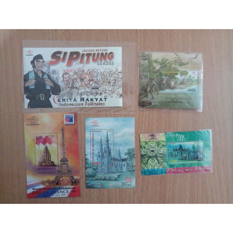 

5 souvenir sheet