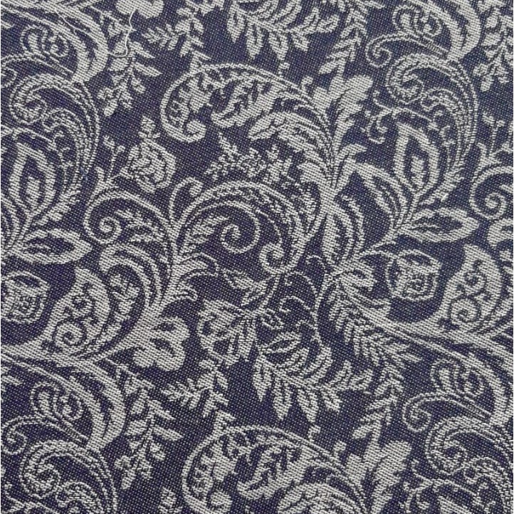 Kain Jacquard Denim atau Jacquard Jeans motif Batik SG_1352