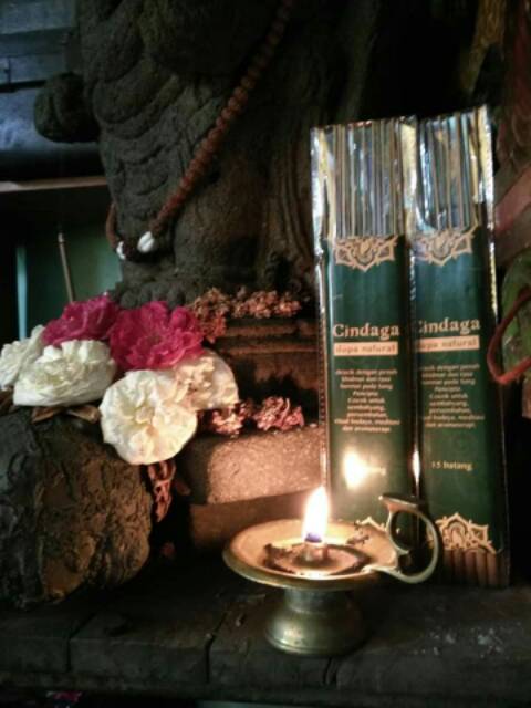 Dupa Hio Walet CINDAGA 2 jam 15 batang (Gaharu Pandan) Harum Wangi Natural