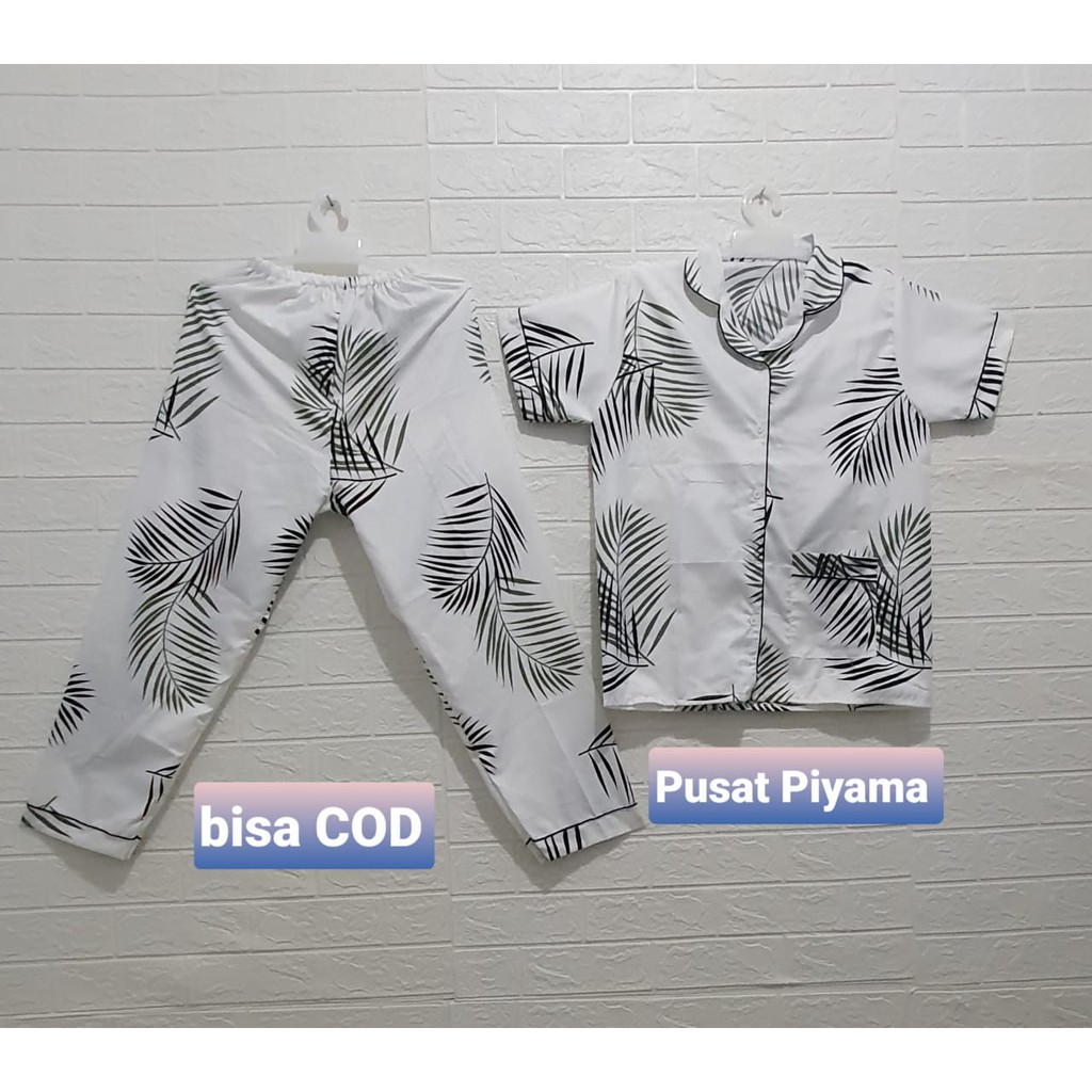 BAJU TIDUR CEWEK BUNGA / PIYAMA BUNGA / BAJU TIDUR DEWASA BUNGA / PIYAMA WANITA BUNGA