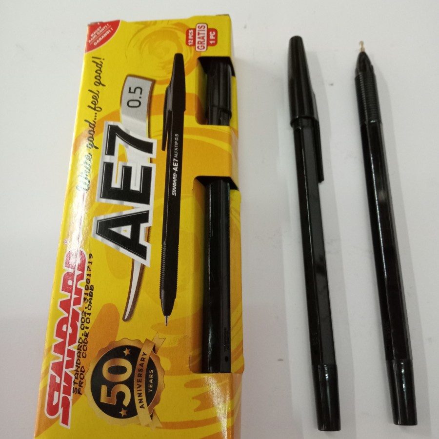 

Pen / Pena / Balpion Standart AE7 isi 12 - Pulpen Standard AE-7