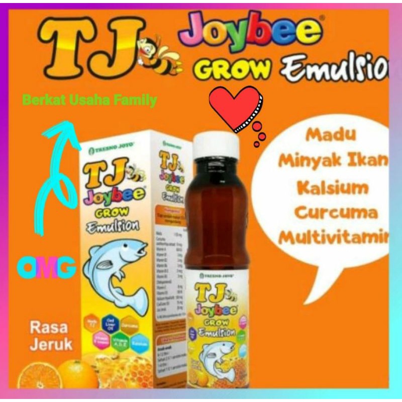 

Madu Tj Joybee Grow Emulsion Rasa Jeruk