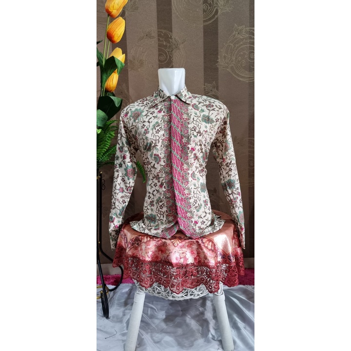 Kemeja Lengan Panjang Batik Kondangan MOTIF tanjung by tokozahra27