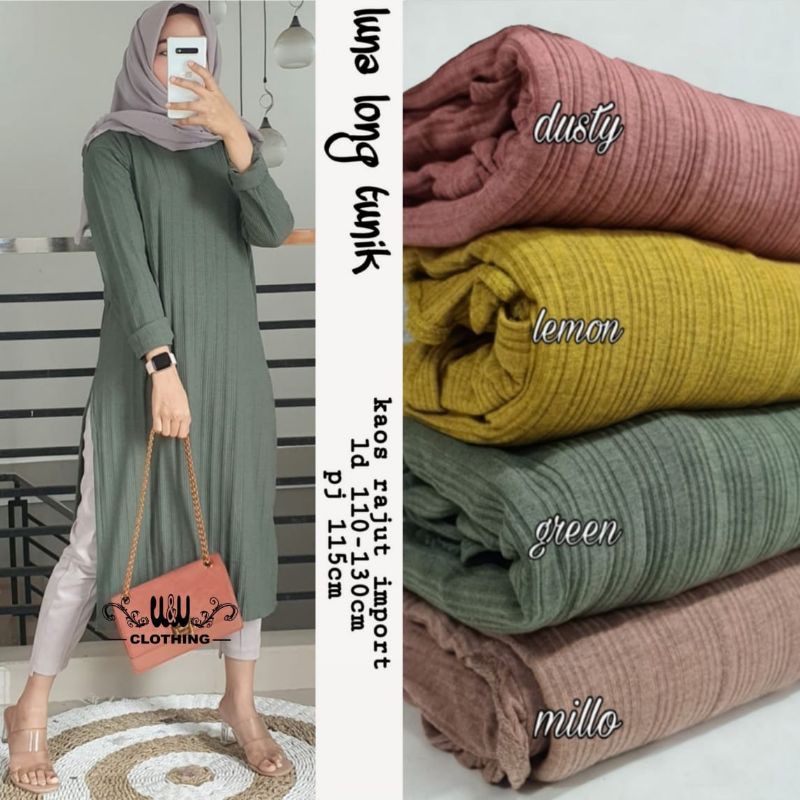 LUNA LONG TUNIK BY WNW
